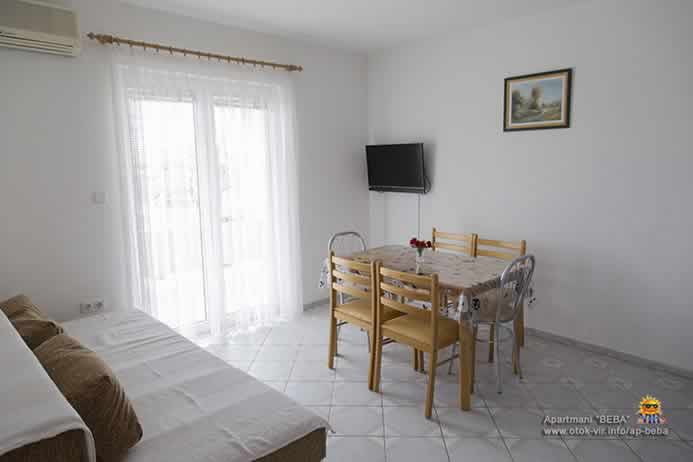 Apartmani Beba, Otok Vir