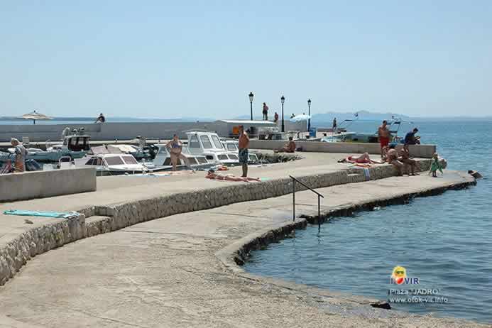 Betonirana plaža Jadro