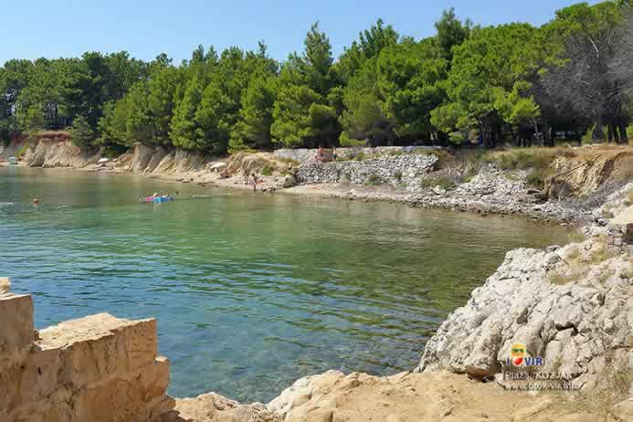 Pogled na perivoj pored venecijanske utvrde Kaštelina na Kozjaku