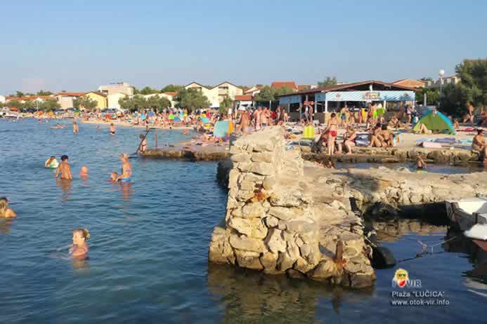 Plaža Lučica na otoku Viru