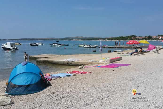 Plaža Luka na Viru