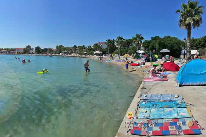 Betonirana šljunčana plaža