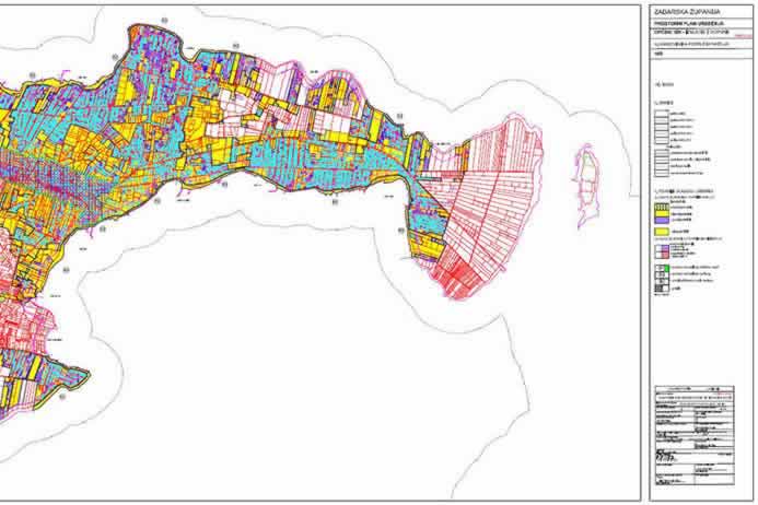 Prijedlog prostornog plana - građevinska područje-naselja